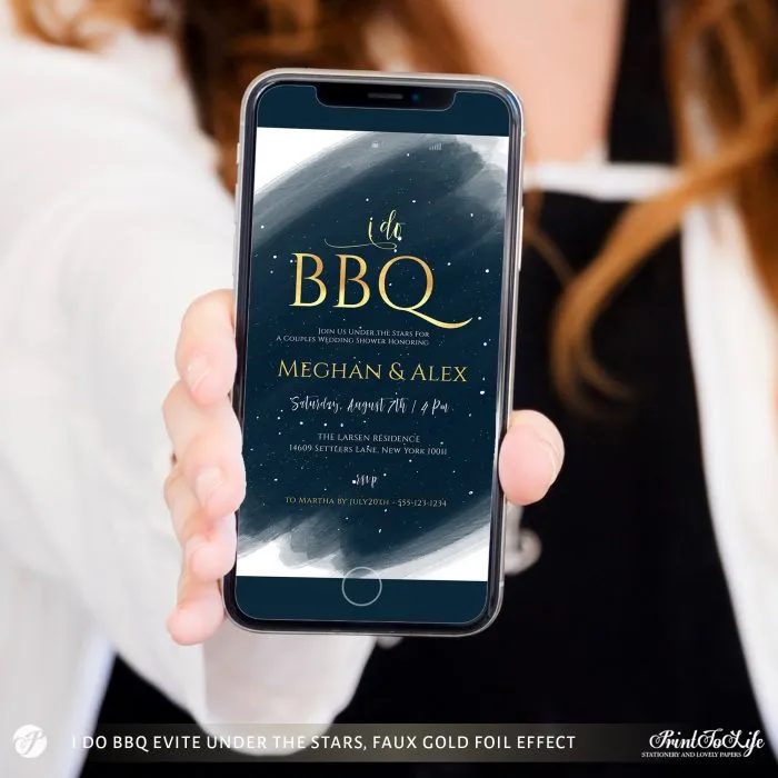 Backyard BBQ Invitation Template