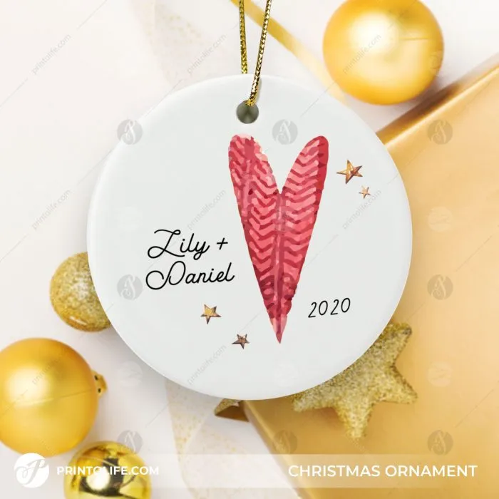 Couples Christmas Ornaments