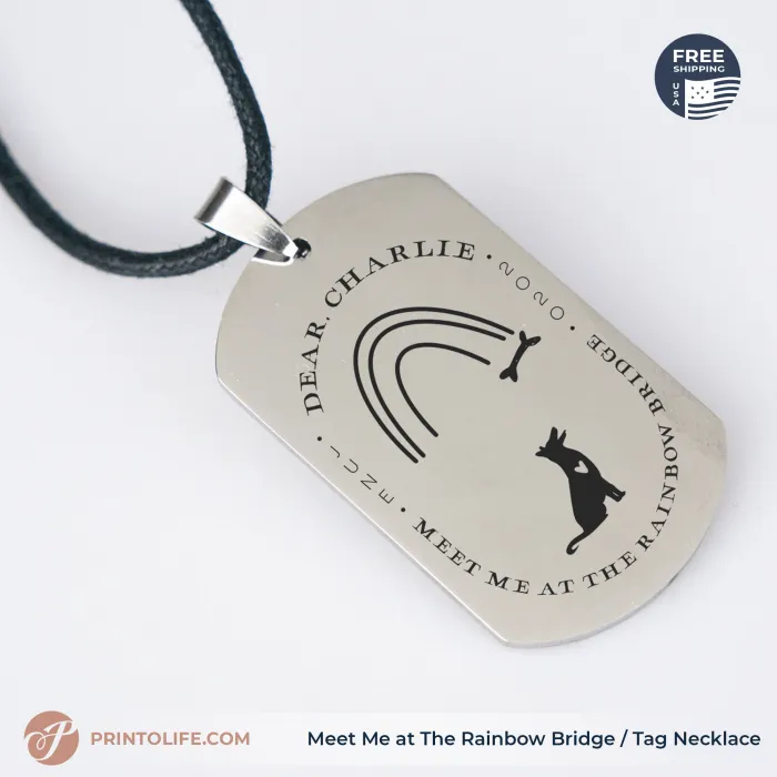 Dog Memorial Necklace