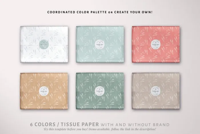 Custom Colorful Waterproof Tissue Pape for Packaging