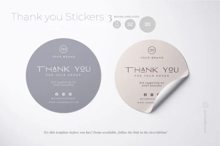 Editable Branded Packaging Templates, Apothecary style with coordinated products - Image 6