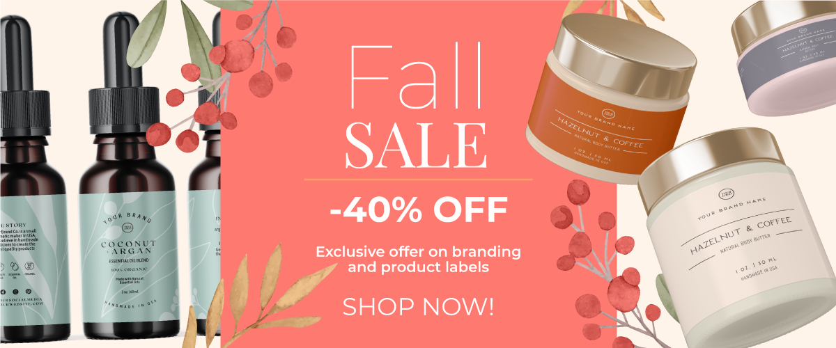 Fall sale branding discount